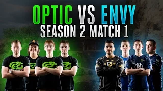 Black Ops 3 CWL - Season 2 Match 1 - OpTic vs. nV