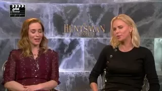 Interview The Huntsman and Ice Queen Charlize Theron Emily Blunt