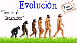 🐾¿Qué es la Evolución?🌿🔍 [Fácil y Rápido] | BIOLOGÍA |