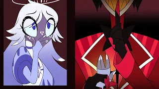 Emily Met Alastor 😰 HAZBIN HOTEL COMIC