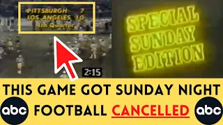 The BIGGEST FAILURE in Sunday Night Football HISTORY