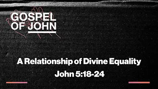 The Gospel of John | A Relationship of Divine Equality