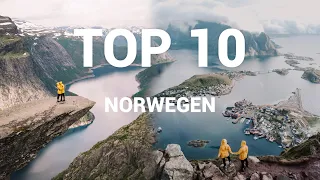 TOP 10 ORTE NORWEGEN ∙ komplette ROUTE ∙ Reisetipps & Sehenswürdigkeiten