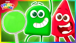 Green means Go! | Kids learn colours! | Series 1, Ep 7 | @Colourblocks