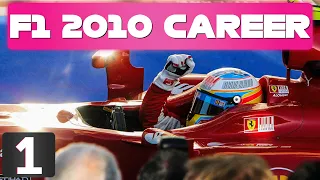 BEST DEBUT EVER? | F1 2010 Career (Part 1)