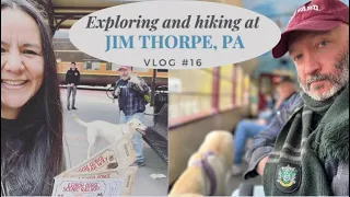 Jim Thorpe, Pennsylvania - Exploring and riding open car train