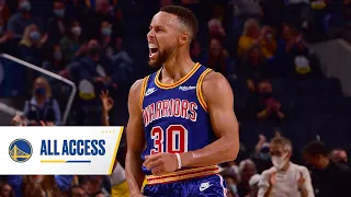 All Access | 2021-2022 Warriors  Opening Night at Chase Center