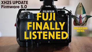 EXCITING Fujifilm XH2s Firmware 5.0 + ISO Dial Setup Guide