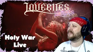 LOVEBITES / Holy War [Live at Zepp DiverCity Tokyo 2020] Reaction | Metal Musician Reacts