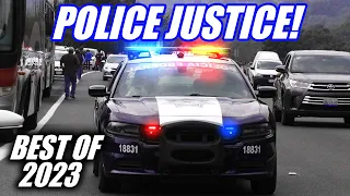 BEST OF When Cops Are On Time | Police Chase, Police Pursuit, Pit Maneuvers | Instant Karma E11