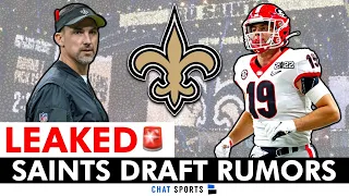 🚨LEAKED: Dennis Allen REVEALS Saints 2024 NFL Draft Plan Ft. Brock Bowers | Saints Rumors