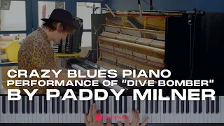 Crazy Blues Piano Performance of Pinetops' 'Dive Bomber' by Paddy Milner for MusicGurus