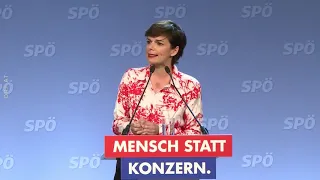 Rede von Pamela Rendi-Wagner am SPÖ-Themenrat (6.4.2019)