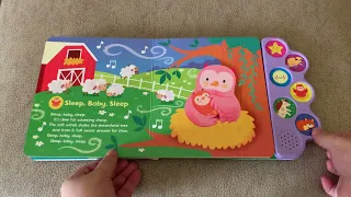 Baby’s First Bedtime Songs Sound Book