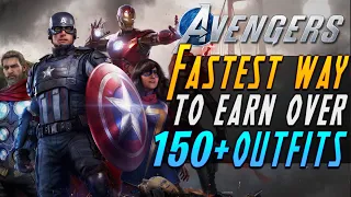 EARN OUTFITS FAST! 4 Methods & Everything you need to know about Cosmetics!: Marvel's Avengers