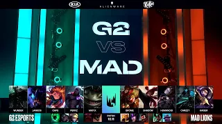 G2 vs MAD | Week 1 Day 1 - Match 1 | LEC Summer Split 2020 – S10 | G2 Esports vs MAD Lions