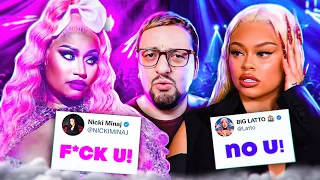 Ники Минаж VS Латто : Как ЭГО рушит карьеру ПОЛНЫЙ РАЗБОР |  Nicki Minaj VS Latto