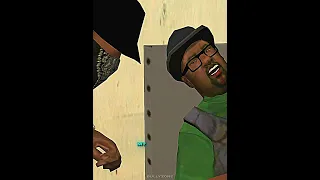 CJ & Big Smoke Friendship 💔 | #gtasanandreas #shorts