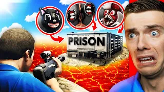 Finding TREVOR HENDERSON PRISON ISLAND In GTA 5 (Secret)