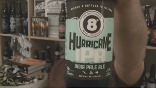 Eight Degrees Brewing - Hurricane IPA (Irish craft beer)  - HopZine Beer Review