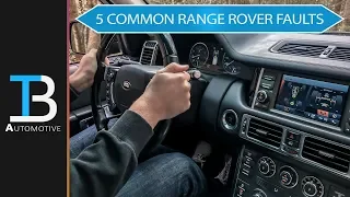 5 Common Faults on a Used Range Rover (L322 Model)