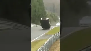 nissan GTR nismo crash #car #nissan #nurburgring #crash