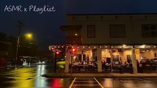 Hawaiian Coffee Shop Ambience with Rain sounds, Jazz Guitar music and TWO BIRTHDAY GUESTS