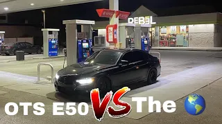 FAST BMW 340i vs FBO Camaro and E85 Corvette !!