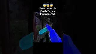 This was terrifying😰😬 #shorts #gorillatag #tiktok #scary #creepy #funny #quest2 #vr