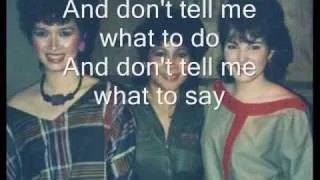 You dont own me  by Jackie lou Blanco  with lyrics