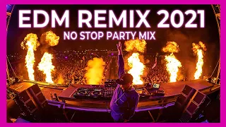 Best Remixes of Popular Songs 2021 - EDM & Electro House Music Charts 2021