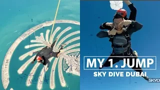 My 1st JUMP - SKY dive DUBAI