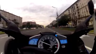 Маньяк по городу на Yamaha r1