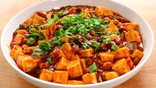 Korean-style Mapo Tofu (Mapadubu: 마파두부)