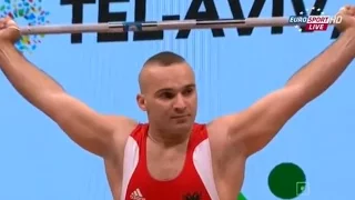 2014 European Weightlifting Championships, Men 77 kg  Тяжелая Атлетика. Чемпионат Европы