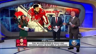 NHL Now:  Tom Wilson:  Looking at Tom Wilson`s hot start to the season  Nov 27,  2018