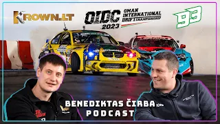 Podcast #93 Benediktas Čirba OIDC 2023 Drifto čempionato apžvalga (1 Dalis)