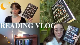 ninth house, thunderstorms + after dark🌙 // READING VLOG