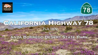 Mesmerizing Drive: Julian to Anza-Borrego Desert State Park Revealed