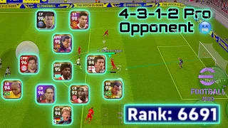 This is How I Play against Division 1 Pros 🤟 | Efootball 2023 Mobile