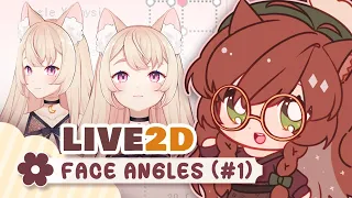 Live2D Rigging for Mila - Face angles (Part 1)