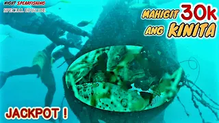 NIGHT SPEARFISHING PHILIPPINES SPECIAL EPISODE 3 : MAHIGIT 30K BENTA | Drin's Adventure