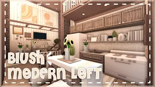 Blush Modern Loft | 42k | Speedbuild & Tour | Roblox Bloxburg | Tapioca