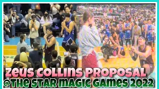 Zeus Collins KILIG  PROPSAL will his long time Jowa at Star Magic Games 2022