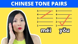 Chinese Tone Pairs Practice (Mandarin Chinese Tones)