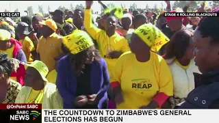 Countdown to Zimbabwe's general elections has begun