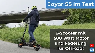 Joyor S5 Video Test - Outdoor E-Scooter zum Schnäppchenpreis?
