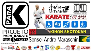 PCD KARATE EM CASA | KIHON SHOTOKAN PARA TODOS - GRADUADOS E INICIANTES