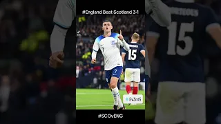 England beat Scotland 3-1 with goals from Phil Foden, Jude Bellingham, Harry Kane & Harry Maguire og