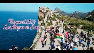 CARNAVAL 2024 - LOS ALEGRES DE SUCRE DESDE MALLORCA-ESPAÑA 4K